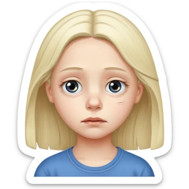 tired female aged 10 emoji sticker