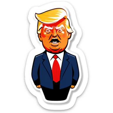 Trump sticker
