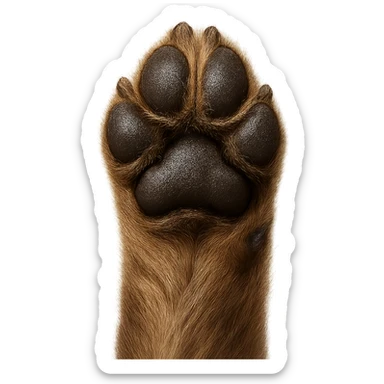 paw,remove background sticker