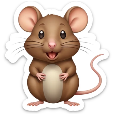 fucking stupid burping rat sticker