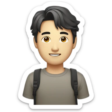 korean nice guy sticker