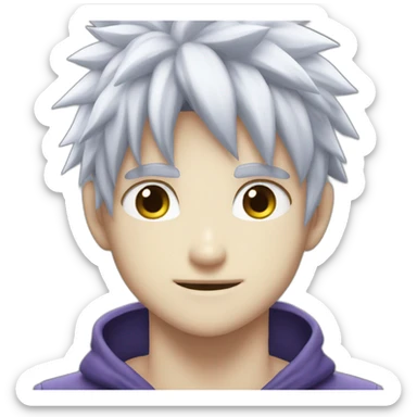 Killua zoldykc sticker