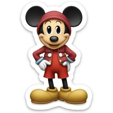Disneyland Paris avec Mickey  sticker