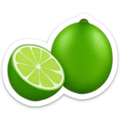 Lime sticker