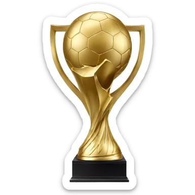 World Cup trophy sticker