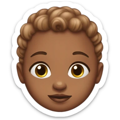 New baby girl moms push gift sticker