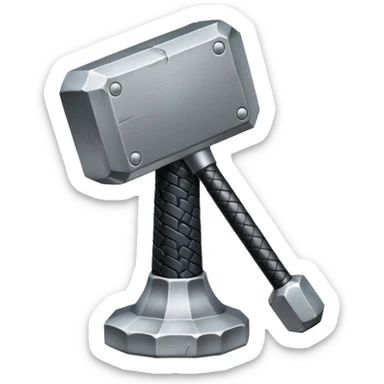Thor’s hammer sticker