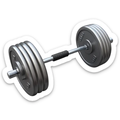 barbell sticker