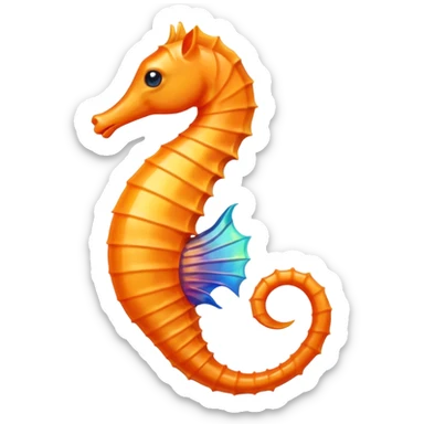 Sea horse emoji sticker