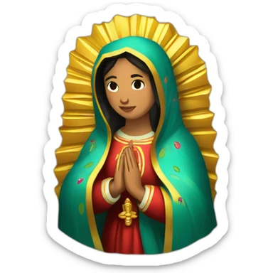 virgen de guadalupe sticker