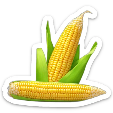 Earn corn  sticker