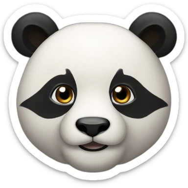 buitre panda sticker