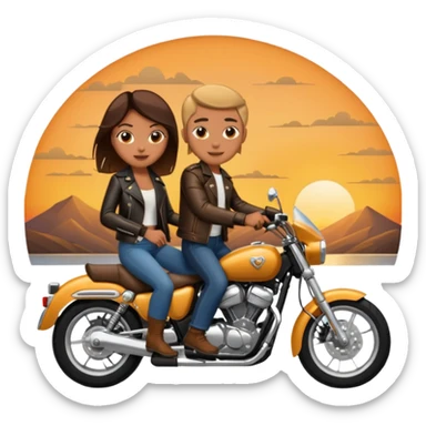 BIKER ROMANCE BOOKS sticker