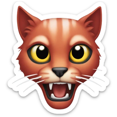 Hellcat logo sticker