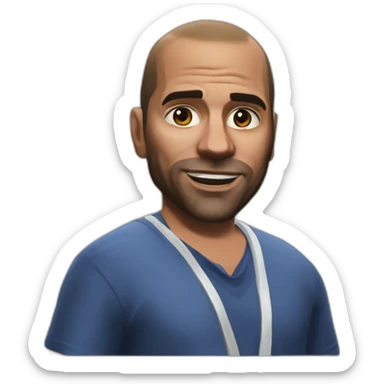 Michael De Santa of GTA 5 sticker