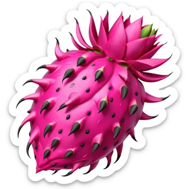 dragonfruit fruit sticker