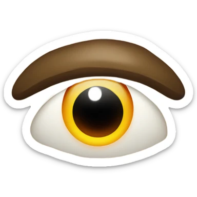 Jesús con ojos de fuego  sticker