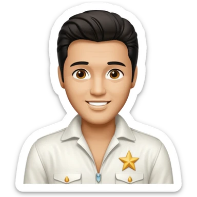 Elvis presley sticker