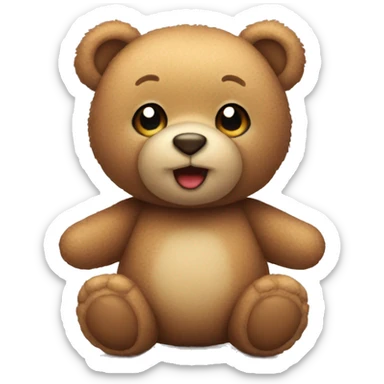 cute teddy bear sticker