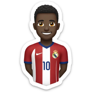Vinicius jr de réal Madrid  sticker