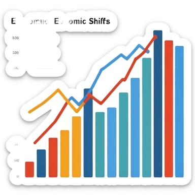 Economic shifts sticker