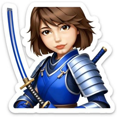 Steadfast Samurai sticker