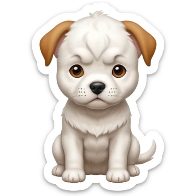 Chiot dogue argentin sticker