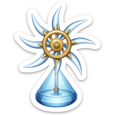 crystal turbine sticker
