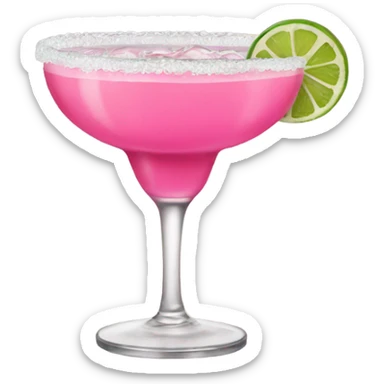 pink margarita sticker