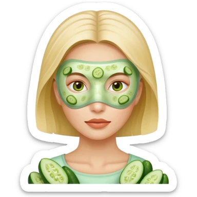women beauty facial mask sticker