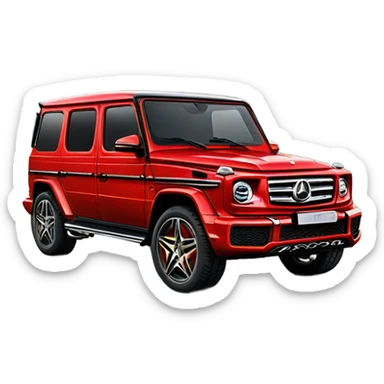 red g wagon sticker
