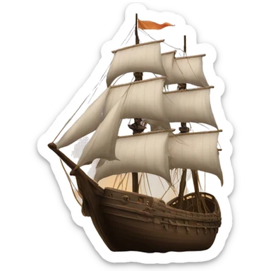indian ship sticker