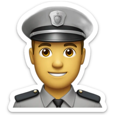 Officer K sticker