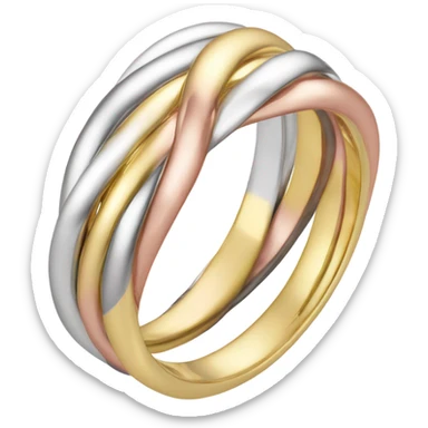cartier trinity ring sticker