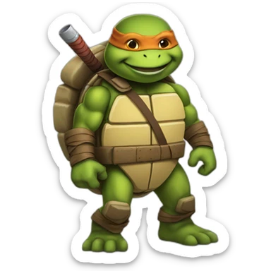 teenage mutant ninja turtle sticker