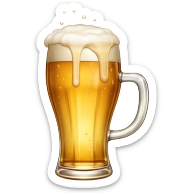 vaso de cerveza sticker