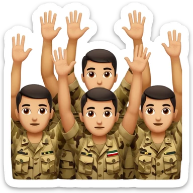 iraqi surrenders sticker