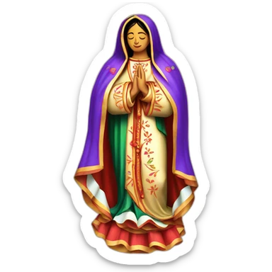 Virgen de Guadalupe  sticker