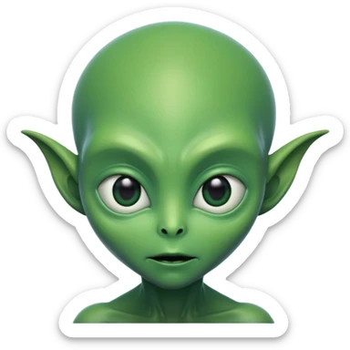 alien in guardian of the galaxy sticker