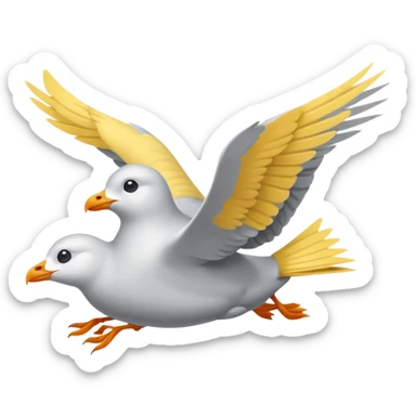 Seagulls  sticker