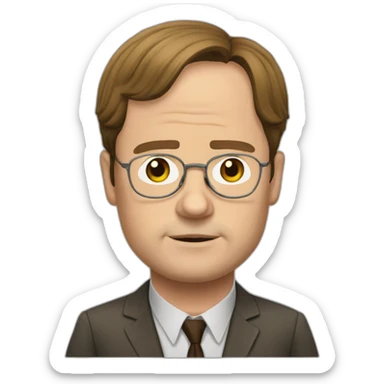 dwight schrute sticker