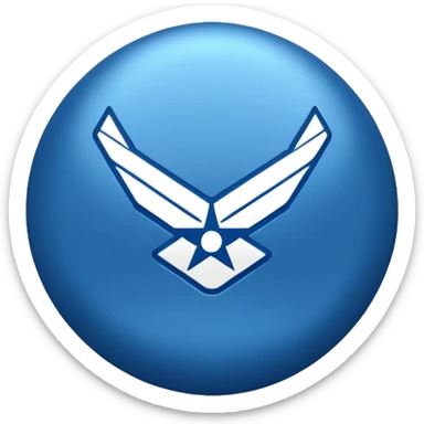 Emoji de la fuerza aérea sticker