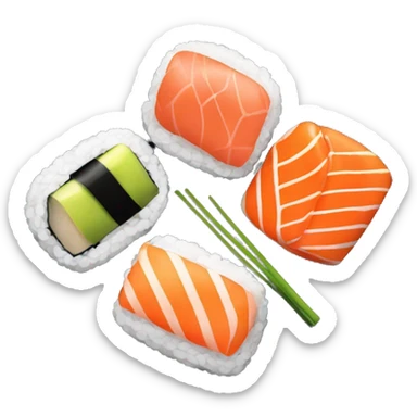 Sushi plate  sticker