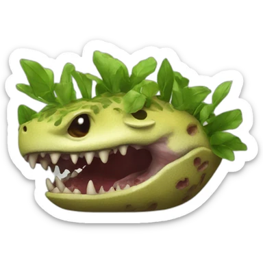 Plante carnivore sticker