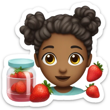 Stormi straberry and jelly  sticker