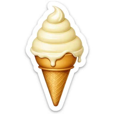 Ice cream sticker