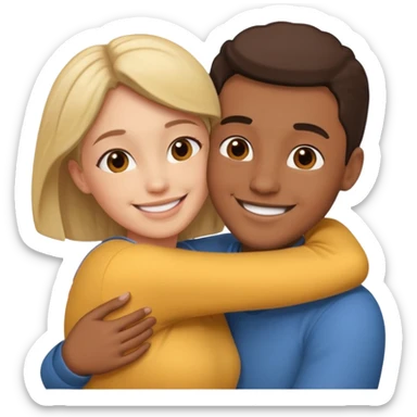 Cute Couple Love sticker
