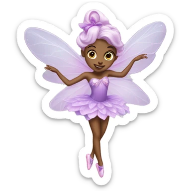 Sugarplum fairy sticker