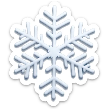Snowflake  sticker