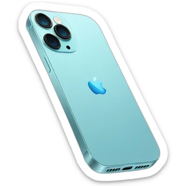 iPhone 13 Pro Max in light blue colour sticker
